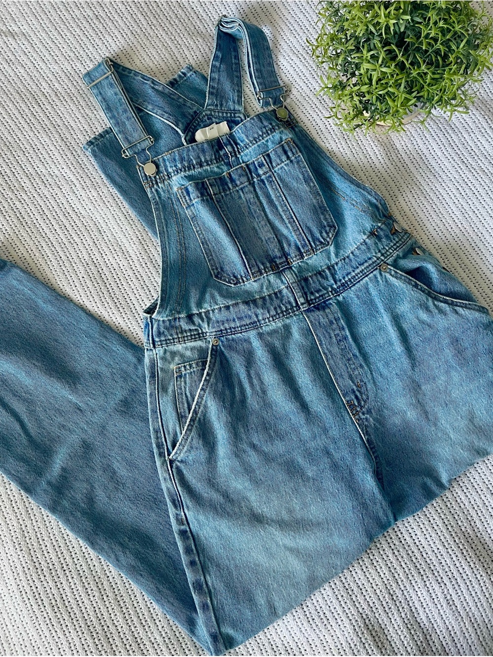 Denim Overalls